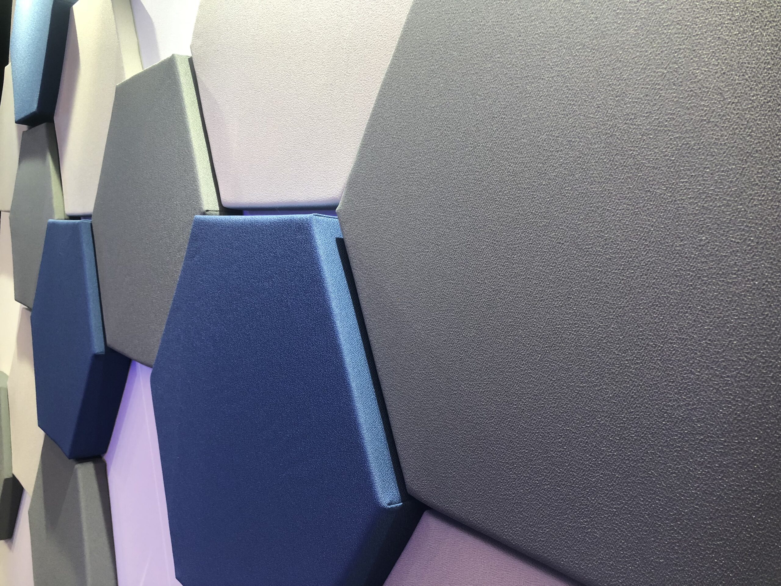 Panel hexagonal insonorizado, calcomanías de pared de 3 piezas, tratamiento  acústico, paneles absorbentes de sonido, aislamiento acústico, Panel de  pared a prueba de sonido