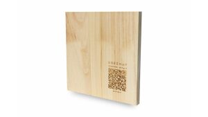 Caja para vinilos de madera - Greemap - Madera de Paulownia