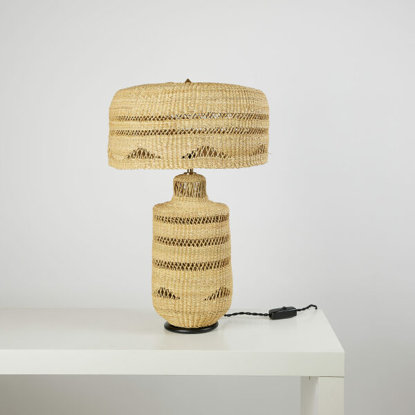 Woven Table Lamp