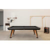 Diagonal design pool table by RS Barcelona for indoor and covered outdoor use.