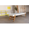 Track shuffleboard table by RS Barcelona for indoor and covered outdoor use.